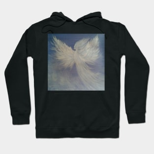 Angel Watching Over Us Clouds Beautiful Angel design Gifts Hoodie